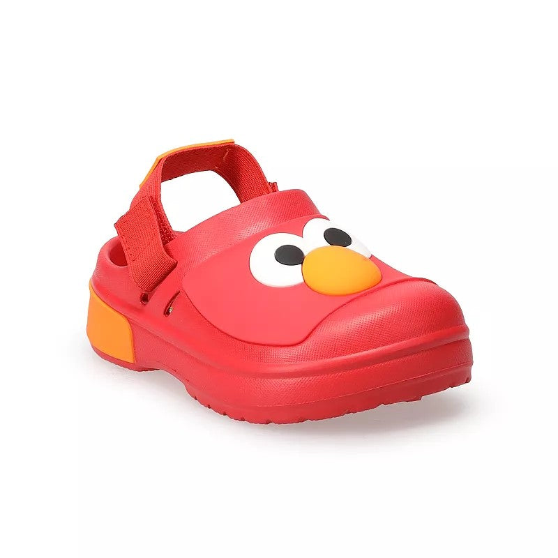 Elmo Toddler Boys' Comfort Slides, Toddler Boy's, Size: 8 T, Red - Bellso